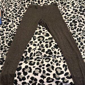 La Hearts Charcoal Knit Leggings